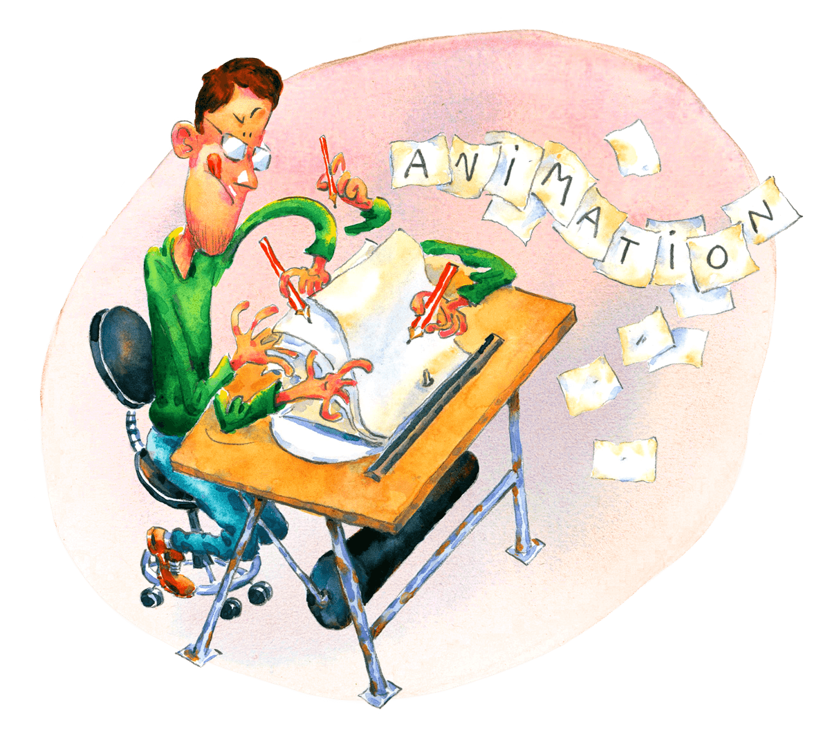 Menu ANIMATION Menu animation